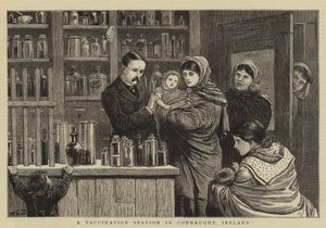 A Vaccination Station in Connaught, Ireland